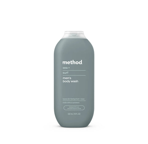 sea + surf body wash 6-count bundle, 108 fl oz