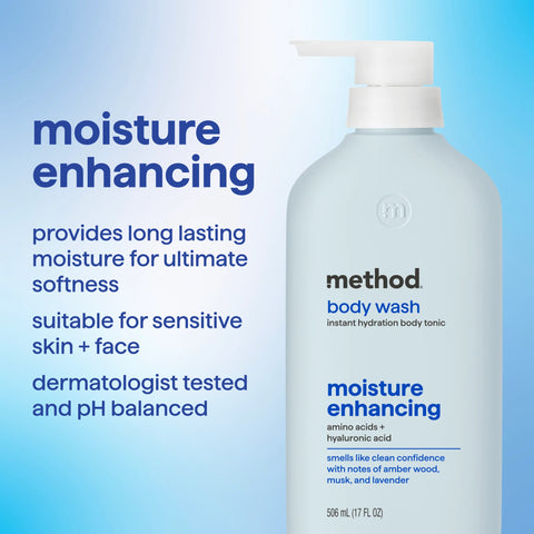 smooth hydration micro buffing + moisture enhancing body wash tonic bundle, 34 fl oz