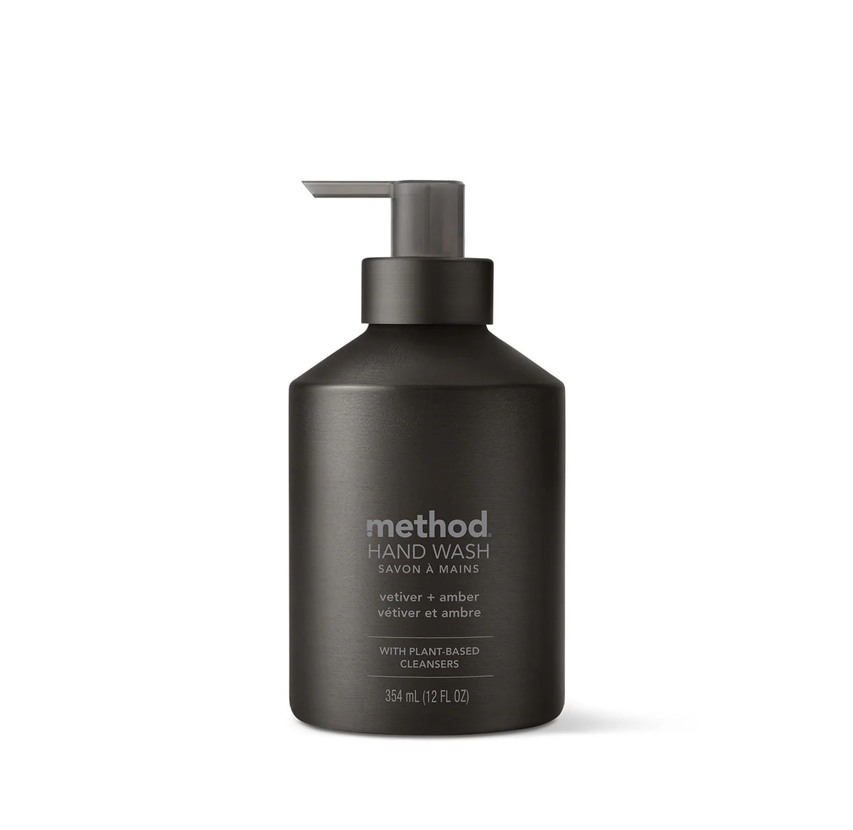 gel hand wash - vetiver + amber, 12 fl oz