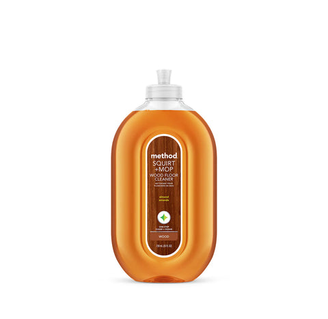 squirt + mop hardwood floor cleaner - almond, 25 fl oz