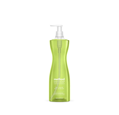 dish soap - lime + sea salt, 18 fl oz