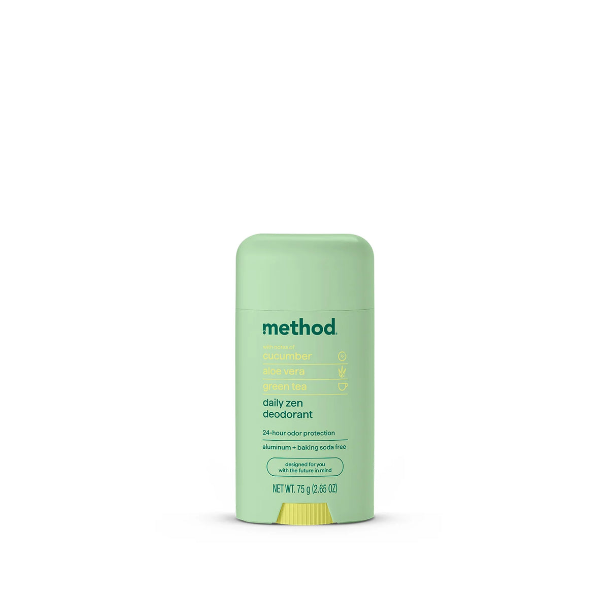 aluminum free deodorant - daily zen, 2.65 oz
