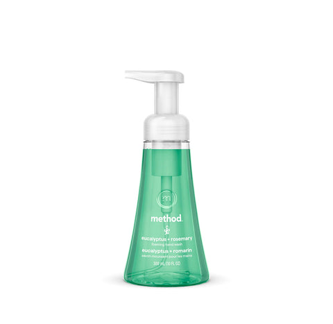 foaming hand wash - eucalyptus + rosemary, 10 fl oz