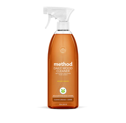 daily wood cleaner - almond, 28 fl oz